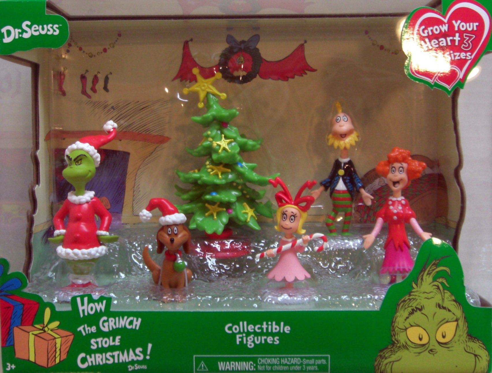 Grinch Figures Whoville Collection Figure Set Department 56 Dr