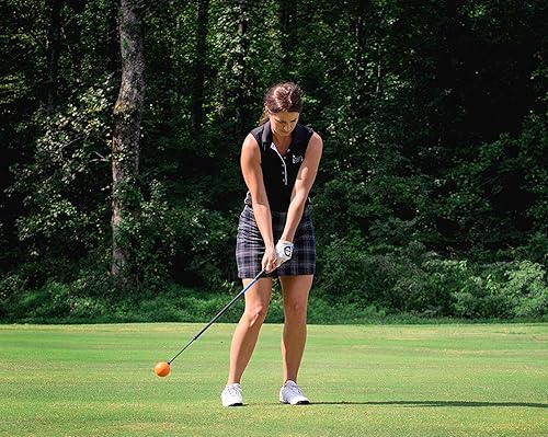 Miniatura 2 de Orange Whip Entrenador de swing de golf patentado y fabricado en Estados Unidos para mejorar el ritmo, la flexibilidad, el equilibrio, el tempo y la
