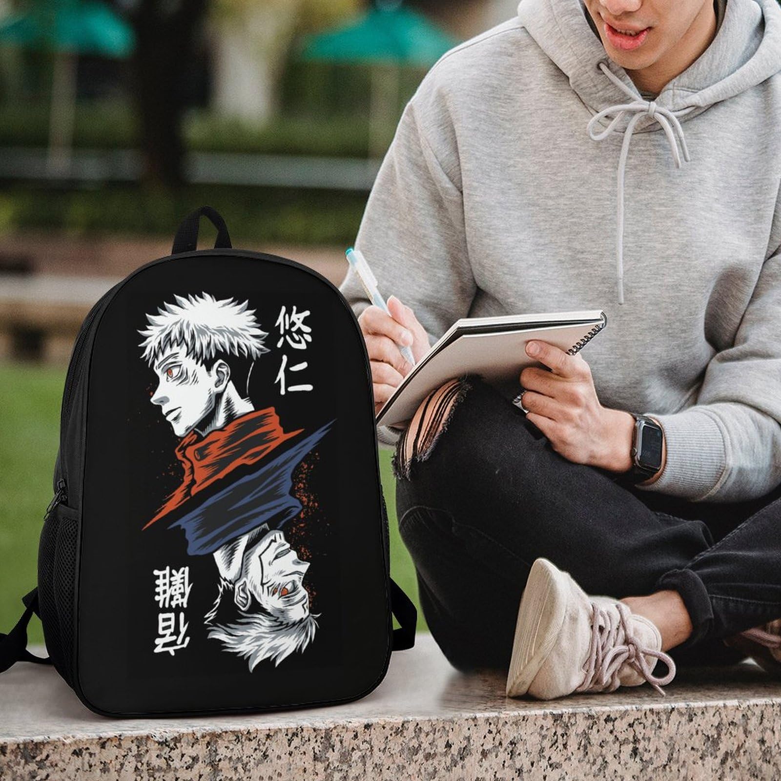 Amazon.co.jp: リュックサック 呪術廻戦 虎杖悠仁 バックパック