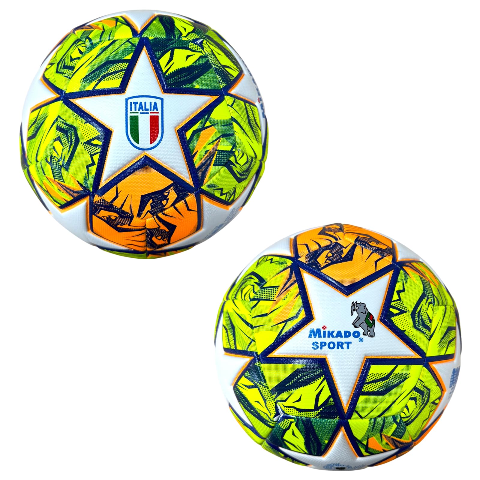 Pallone Da Calcio Mikado Sport - Modello Campione, Misura 5 Per Adulti - Foto 9