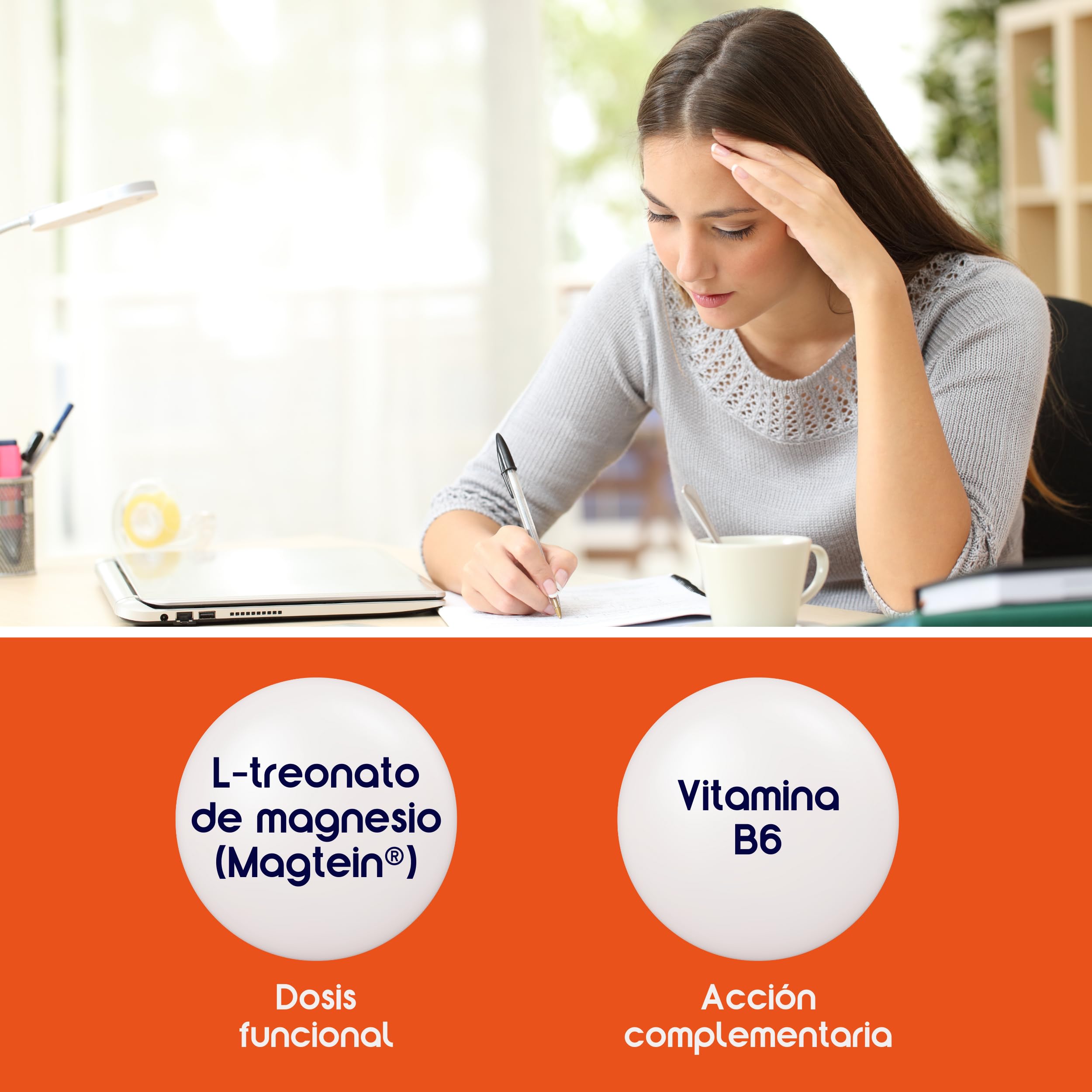 TreoMAX de Margan Biotech, 90 cápsulas | Treonato de Magnesio | Vitamina B6 | Complemento Alimenticio Para la Salud Cognitiva | Patente Magtein a dosis funcional + B6