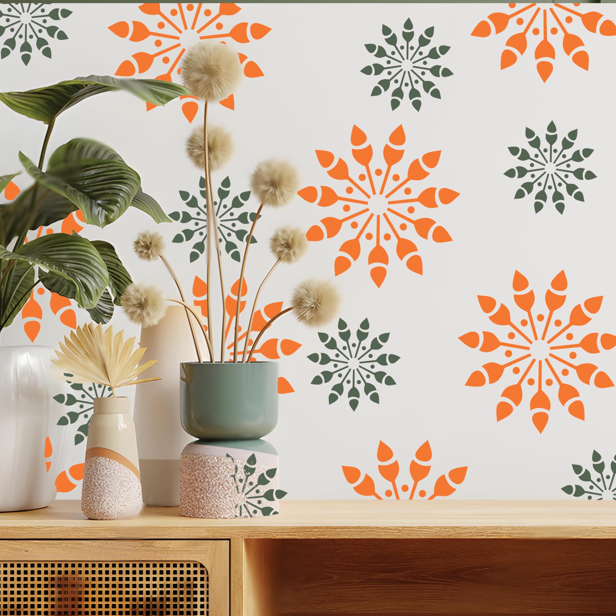 See full amazon price history chart for StenCart Stencils for Wall Painting Ornament Floral Reusable Wall Stencils for Painting (16inch x 24inch)–DIY Reusable Design Suitable for Home & Office (Pack of 1, (STC1624-441)) StenCart Stencils for Wall Painting Ornament Floral Reusable Wall Stencils for Painting (16inch x 24inch)–DIY Reusable Design Suitable for Home & Office (Pack of 1, (STC1624-441)) (B0C1HLQSXR) Amazon Price History, Amazon Price Tracker