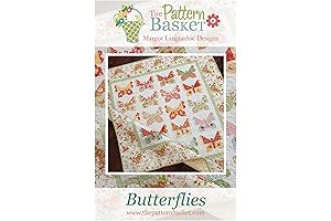 The Pattern Basket Butterflies Quilt Pattern by Margot Languedoc Designs