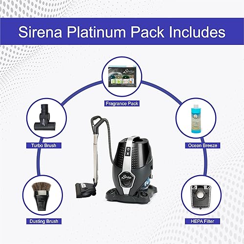 Miniatura 3 de Sirena Aspiradora sin bolsa Black Platinum - Aspiradora para mascotas con filtro HEPA y cepillo turbo - Barredora de piso de madera dura,