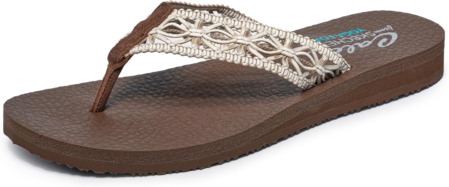 Skechers Women's Meditation - Comfortable Flip Flops
