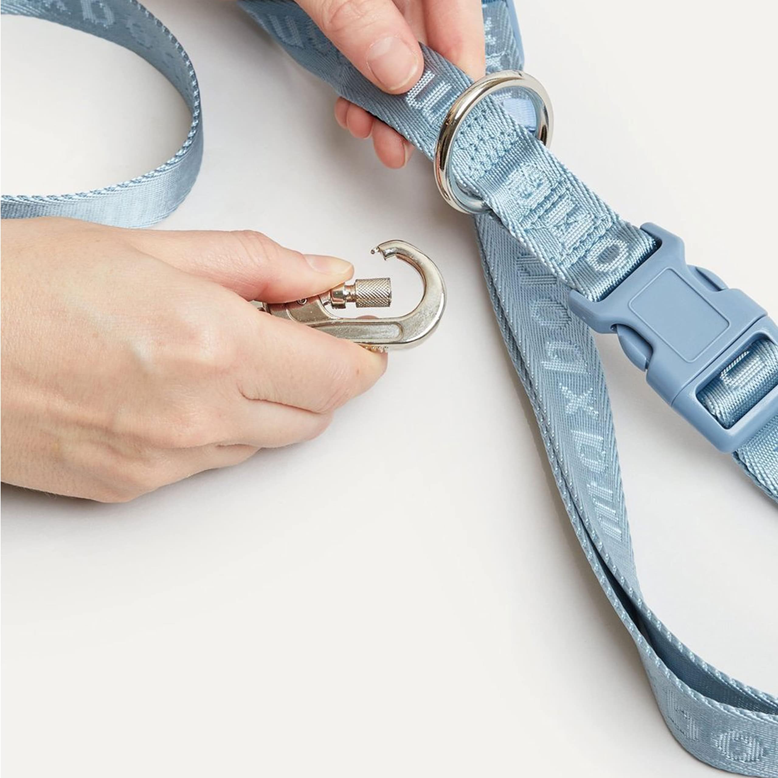 Maxbone Hands Free Leash for Dogs, Go with Ease Leash (Blue)