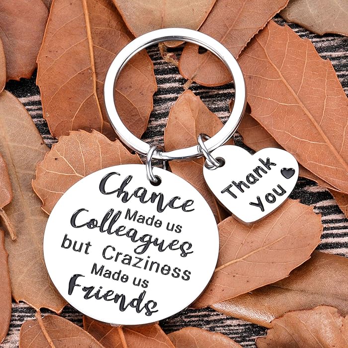 Buy Coworker Employee Appreciation Gifts Funny Keychain for Men Women