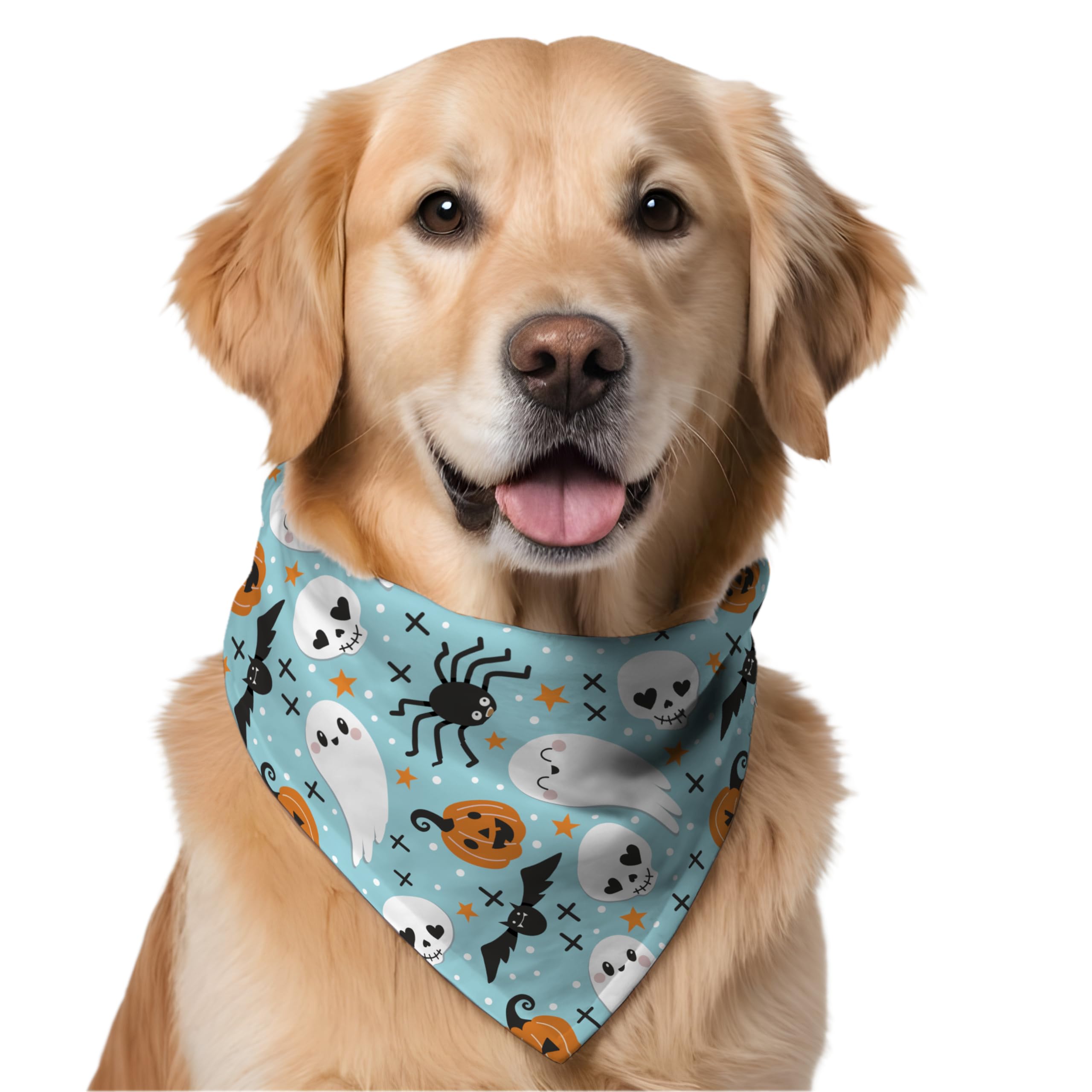 W Brings Halloween Night Dog Bandana/Scarf | This Stunning Gorgeous Design Dog Bandana Scarf is Perfect Styling Accessory for Dogs Large, Medium & Small. One Size Fits All. (B0CKYWDKPV) Amazon Price History, Amazon Price Tracker