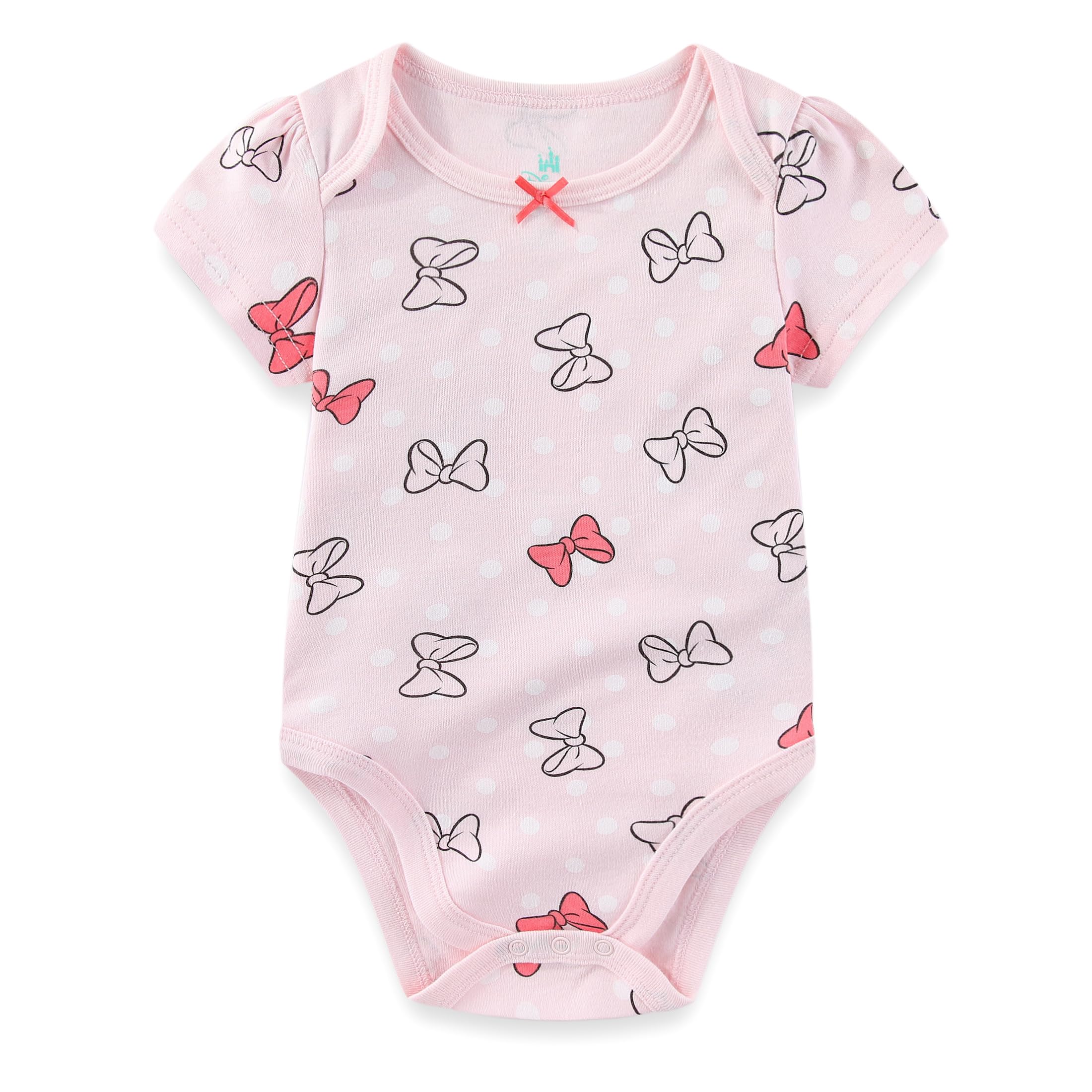 Disney Minnie Mouse - Paquete de 3 mamelucos para niña