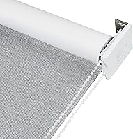 Vista 1 de Persiana enrollable 100 % opaca, con tela de protección UV con aislamiento térmico, persianas opacas para dormitoriooficinahogar, fácil de instalar
