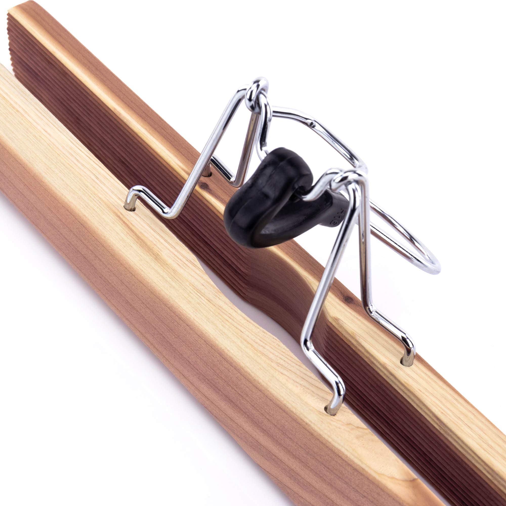 HANGERWORLD Lot de 10 cintres en Bois de cèdre - 27 cm - Protection Anti-Mites - Cintres pour Pantalons