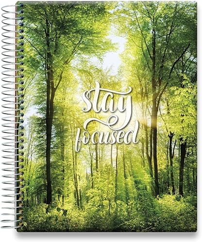 Tools4Wisdom Agenda 2025-2026 Calendario de 15 meses incluido junio 2025-2026 Tapa dura de 8.5 x 11 pulgadas Diario semanal y mensual A5J6