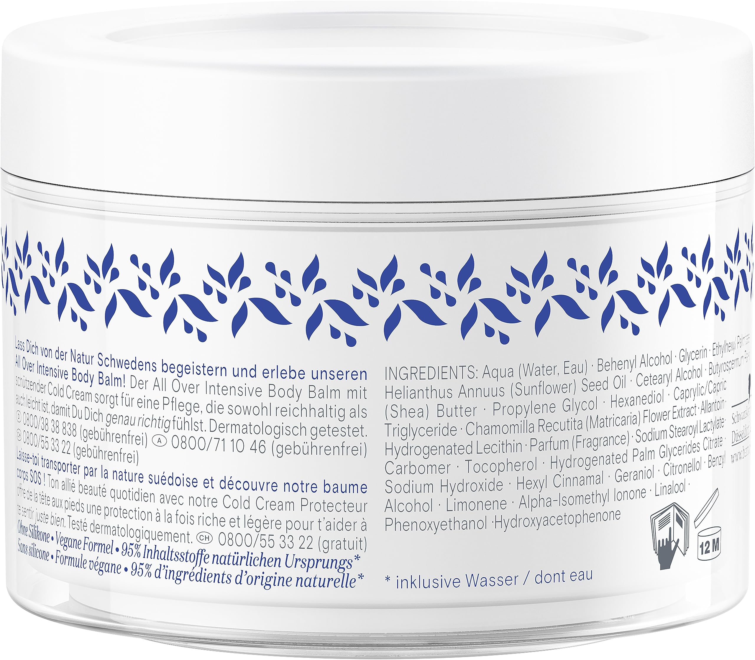 Barnängen Body Balm 200 ml Over Intensive, 6er Pak, 6x 200 ml
