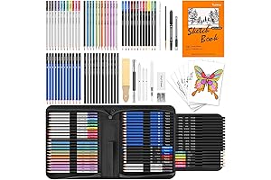 Pro Art Drawing Kit: Unleash Your Creativity with 81 Premium Art Supplies