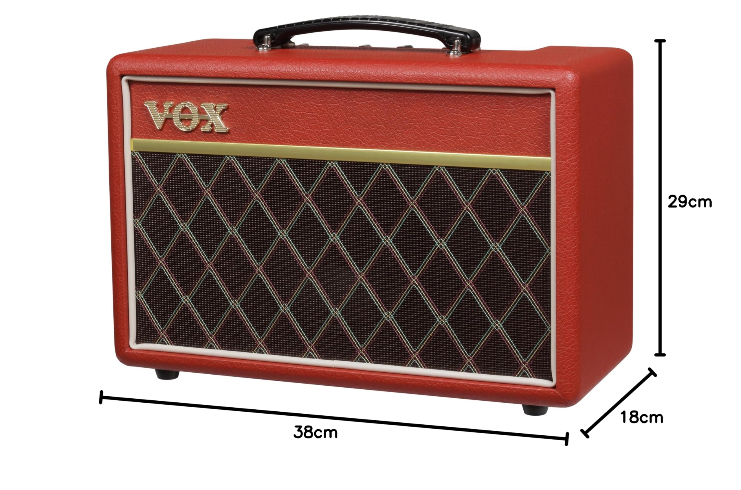 VOX Pathfinder 10 Combo Limited Edition Red - Transistor Combo Verstärker für E-Gitarre