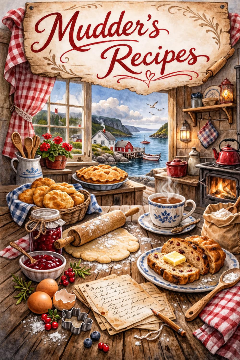 Mudder's Recipes: A Blank Keepsake Recipe Book to Write In and Pass Down