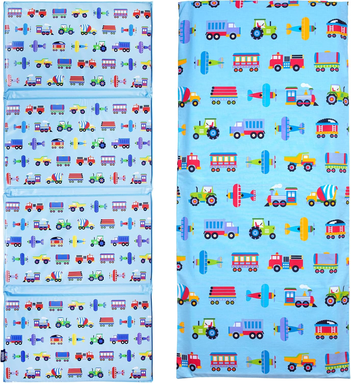 Wildkin Kids Vinyl NapMat Bundle with NapMat Cover