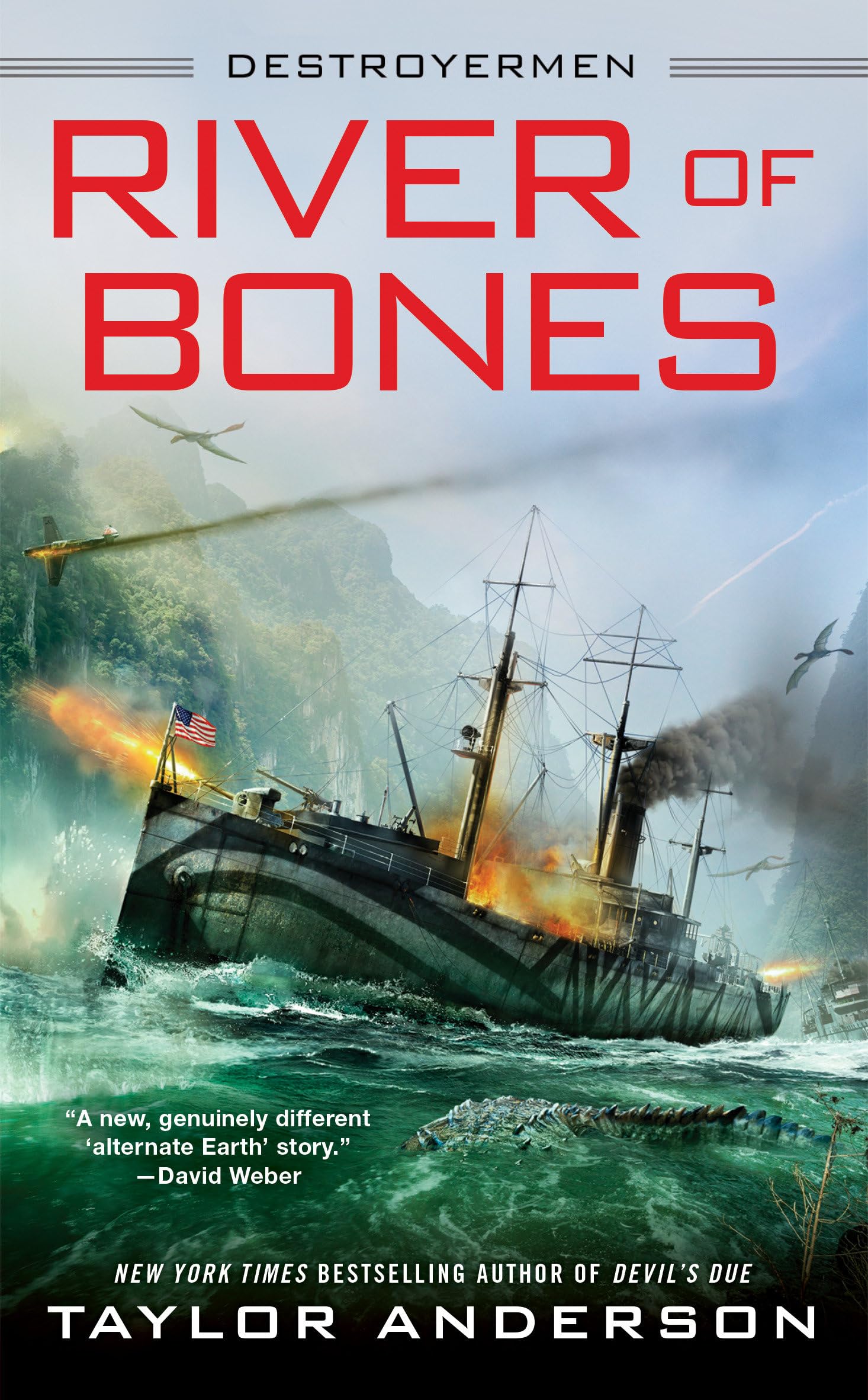 River of Bones by Taylor Anderson (2019, Uk-Trade Paper)