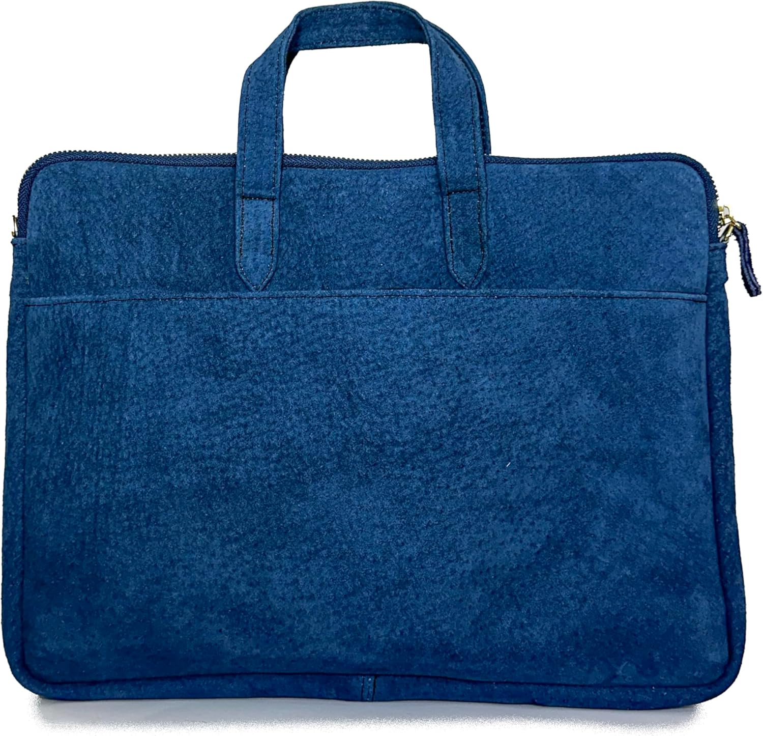 Laptop cover 14" "Martha", made by Jühue Artesanal, Blue Laptop Cover, handmade laptop cover made in Mexico, hand embroidery, embroidered laptop cover, Mexican embroidery, embroidery laptop sleeve.