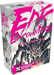 Epic Encounters: Web of The Spider Tyrant – 1 100MM Base Unpainted Miniature by Steamforged Games – Compatible with DND Dungeons and Dragons and Other Tabletop RPG TTRPG Games