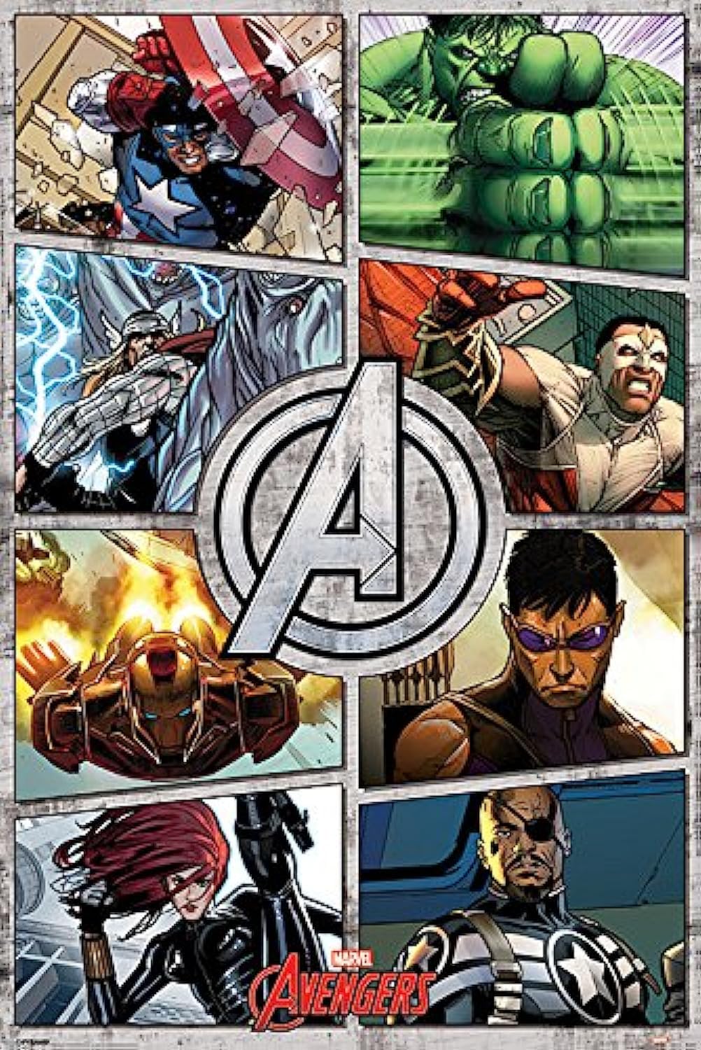 Marvel Avengers : Comic Panels - Maxi Poster 61 x 91.5 cm new and sealed