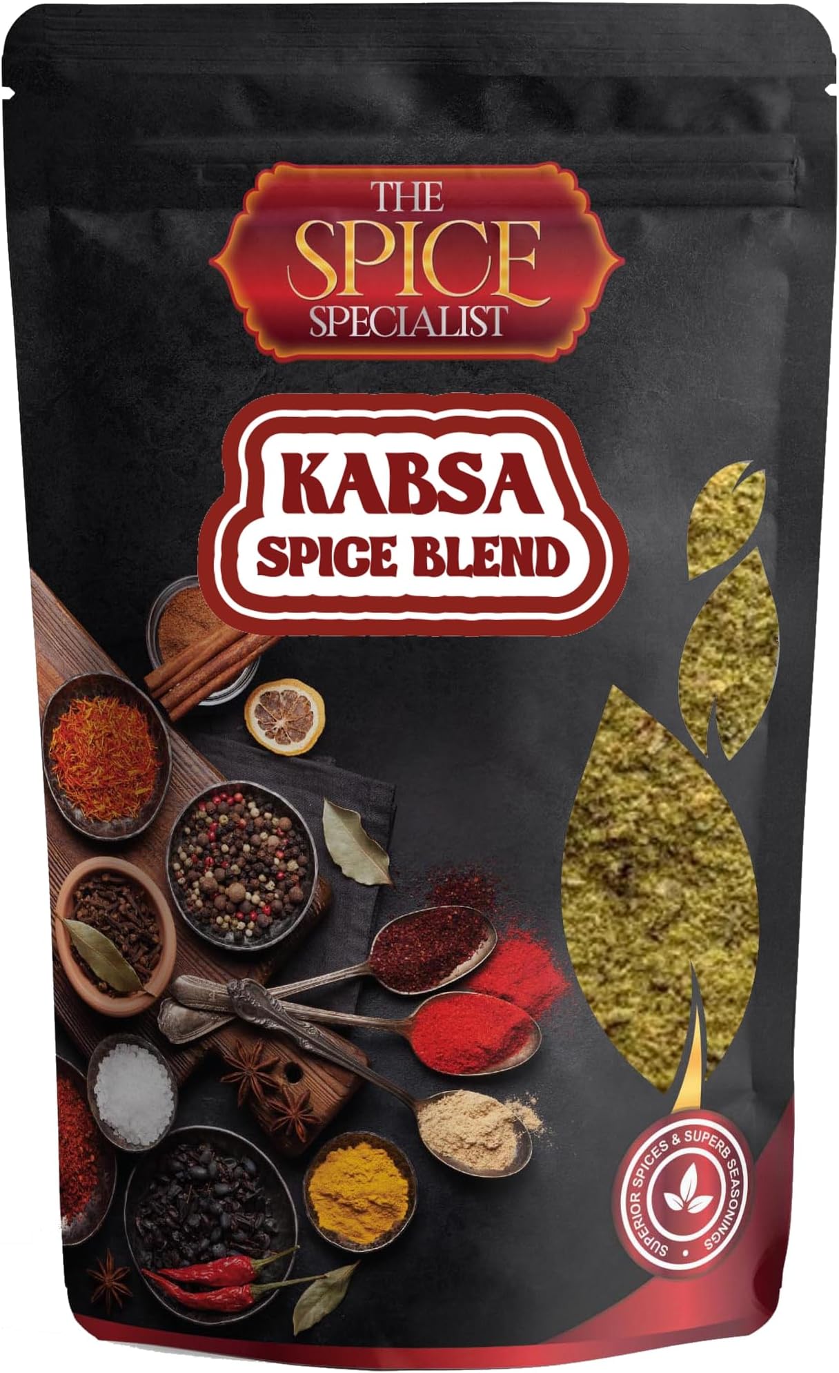 Kabsa Spice Mix Blend 140g | Authentic Middle Eastern Aromatic Spice Seasoning for Easy One-Pot Cooking | Kabsa Rice with Chicken or Meat