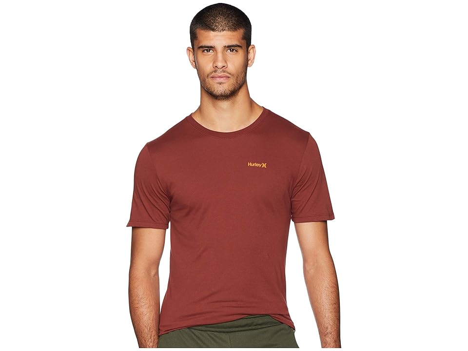 

Hurley Dri-Fit One Only 2.0 Tee (Pueblo Brown) Men's Clothing