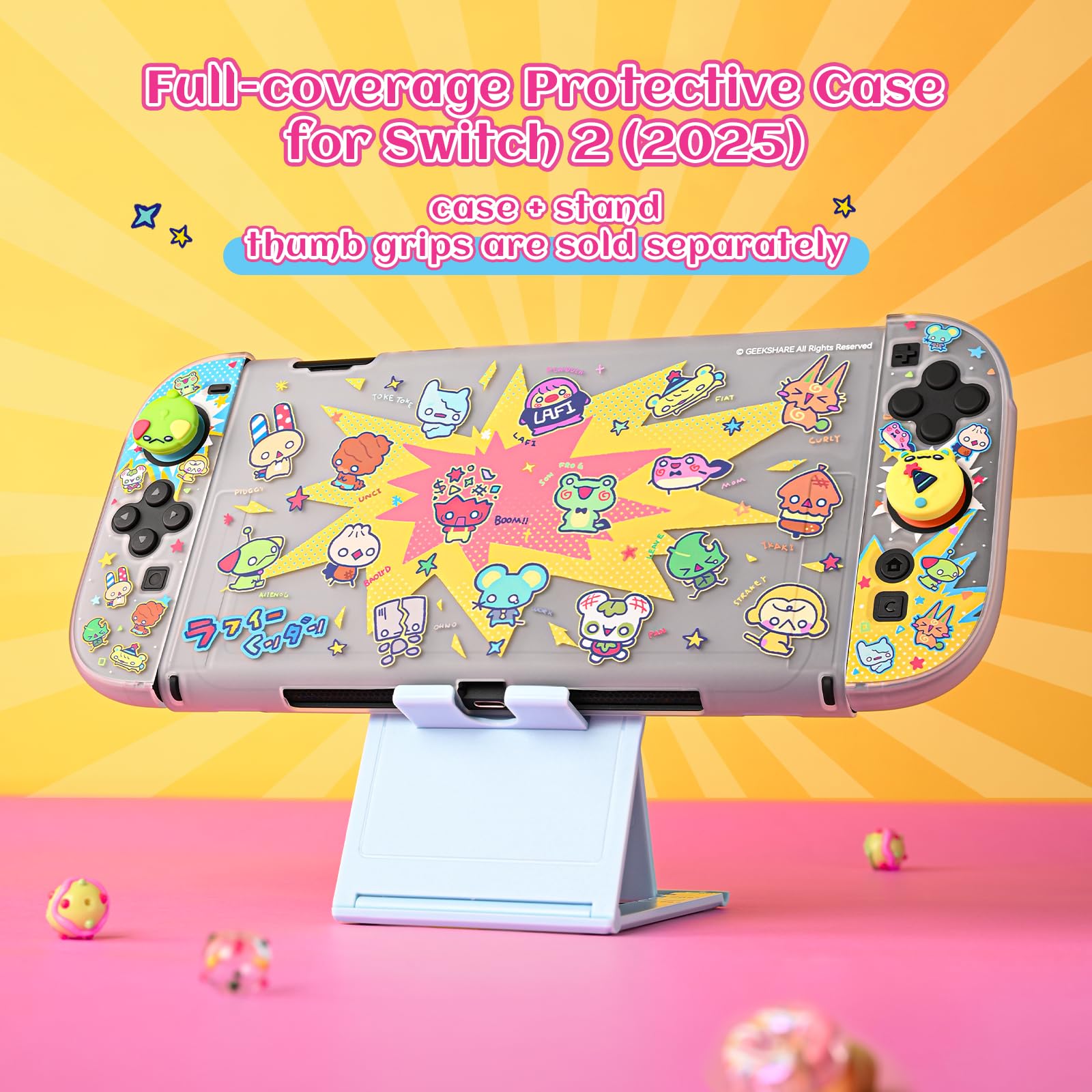 Amazon.com: GeekShare Slim Cover Case Compatible with Switch 2