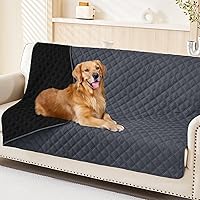 Vista 85 de Smiry Funda Impermeable para Cama de Perro Manta para Mascotas, Manta Suave y Lavable para Perros para Muebles Cama Sofá Sillón Reversible, a