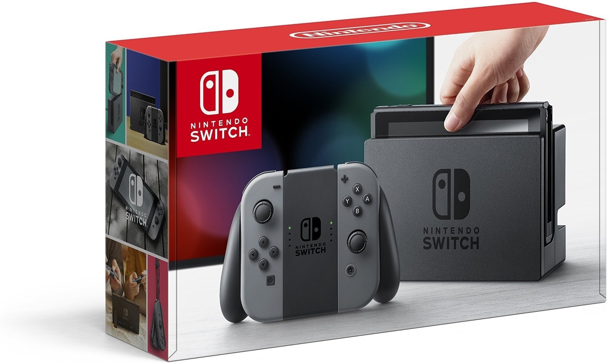 Amazon.com: Nintendo Switch Console with Gray Joy-Con, Pro