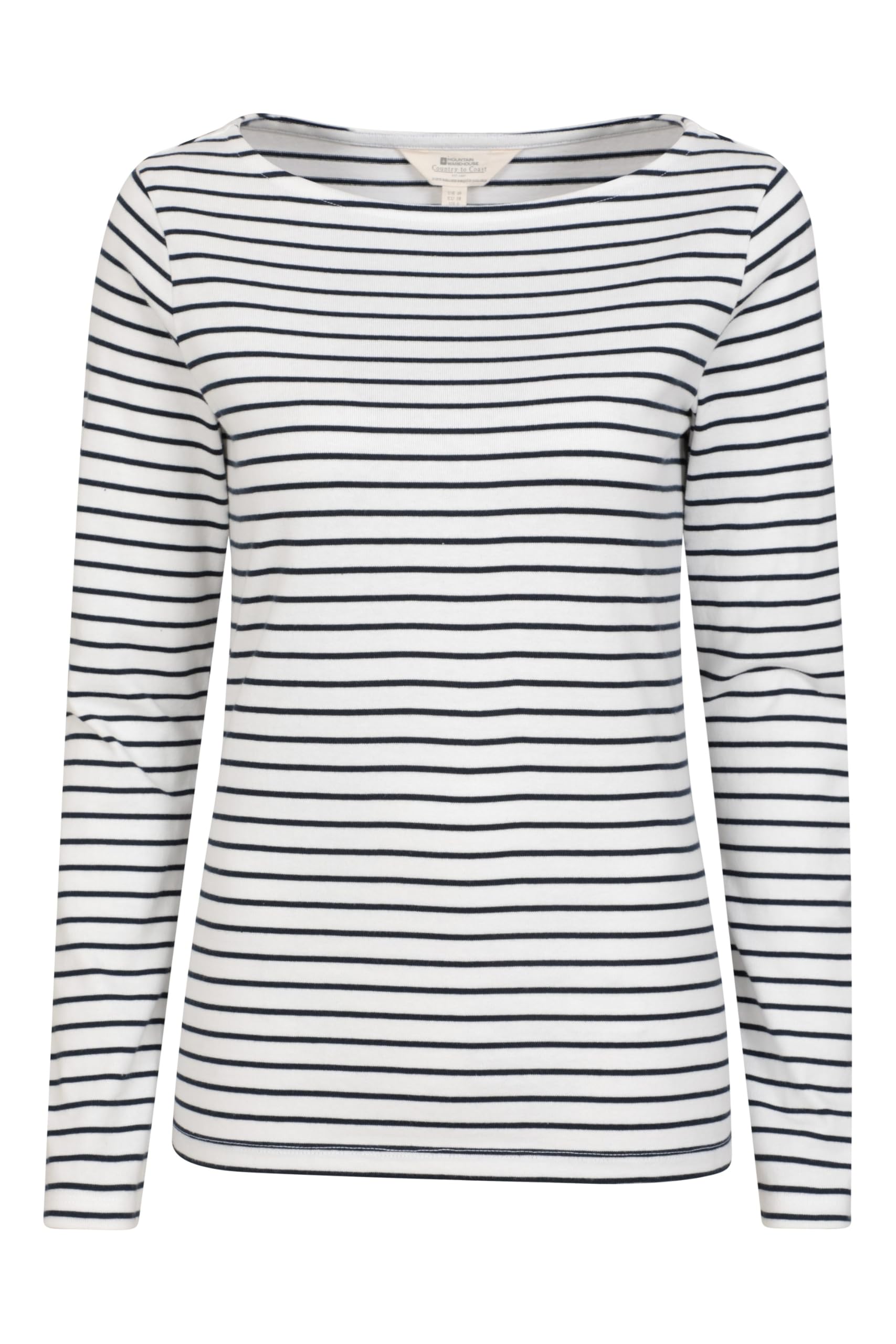 St Ives Womens Crew Neck Top - Cream