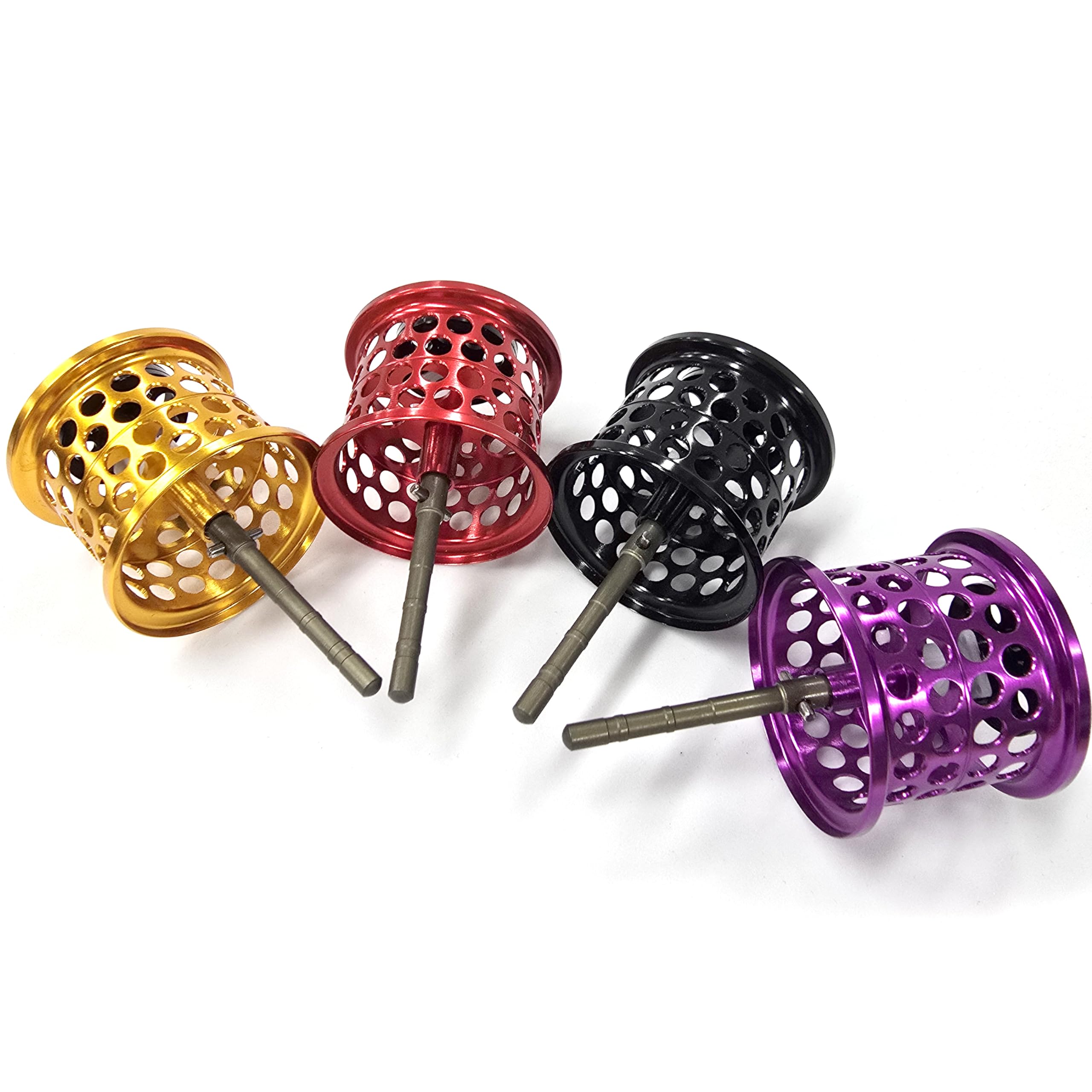 Amazon | VISPREA ベイトリール 替えスプール 金属製 浅溝スプール