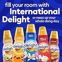 Vista 9 de International Delight - Crema de café, caramelo macchiato, crema saborizada refrigerada, botella de 64 onzas líquidas