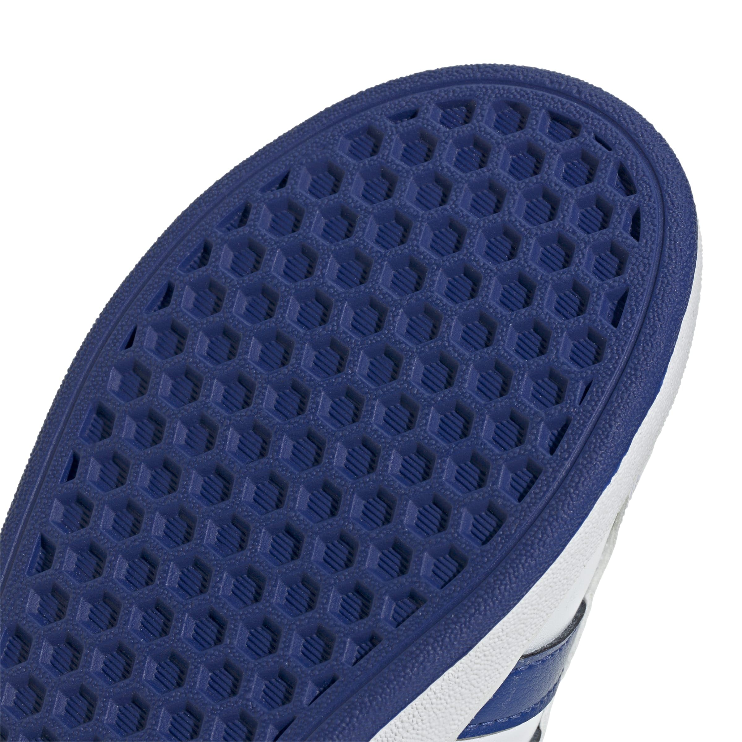 adidas Unisex - Bambini e Ragazzi Grand Court Lifestyle Tennis Lace-up Shoes, Ftwr White Team Royal Blue Core Nero 01, 32 EU