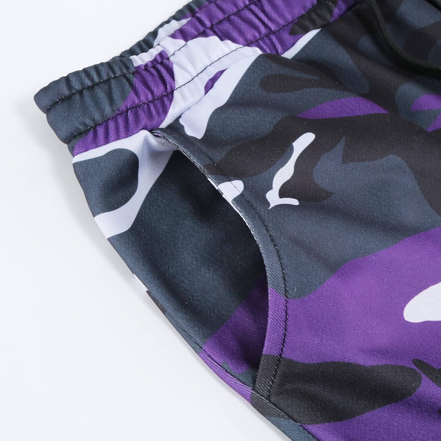 Colorful House Sandy Joggers for Men Casual Cargo Jogger Sweatpants Relaxed Fit Work Pants Stretch Waist Big and Tall - Image 3