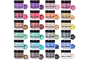 Mica Mineral Pigments for Cosmetic Crafting