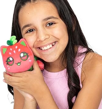 Aphmau 6 MeeMeows Mystery plush Fruit Collection 8 to collect Unboxing toy You Tube Toys Aphmau Channel