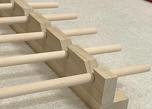 Miniatura 6 de Ahorro de espacio, organizador de carga frontalestación para papel de regalo, cintas, celofán, rollos de vinilo, mapas y otros artículos de arte y