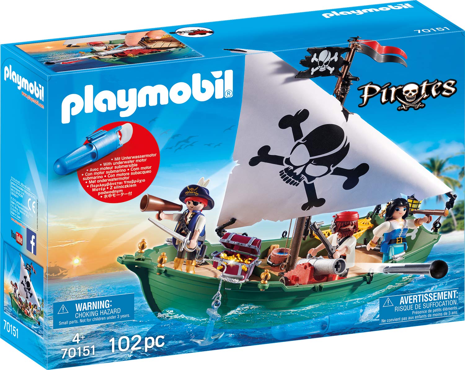 playmobil boat motor