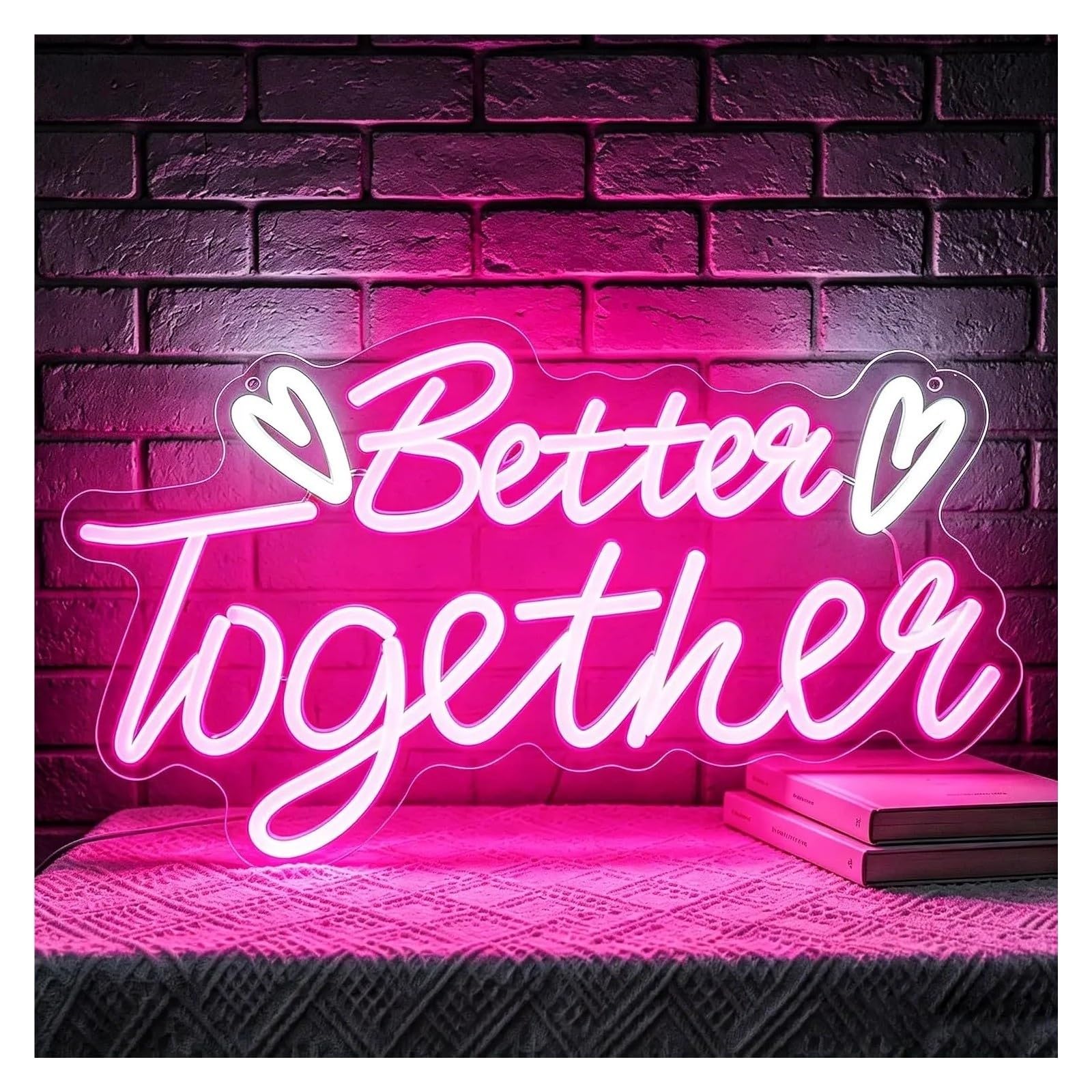 Insegna al Neon Insegna Al Neon LED Better Together