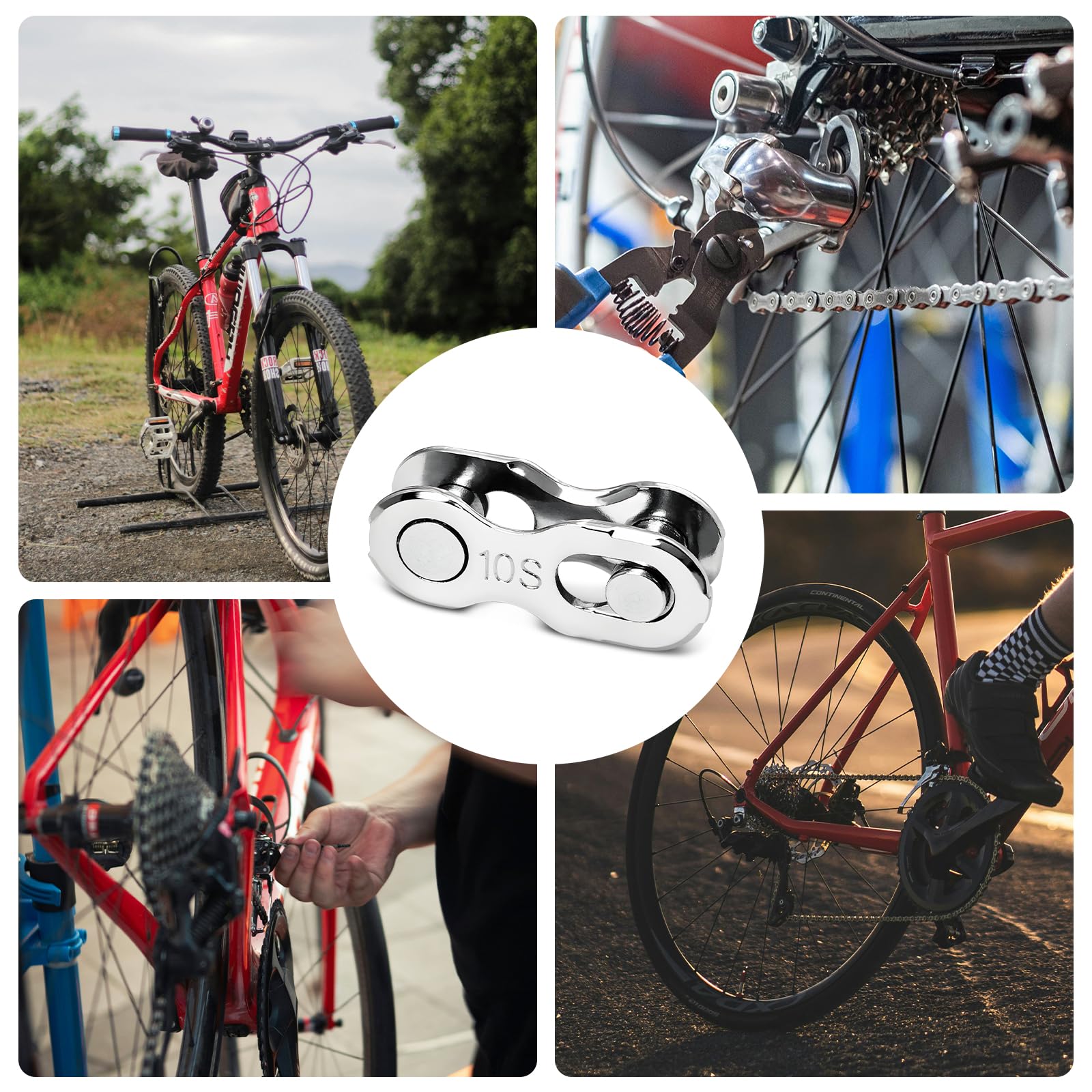 Kettenschloss Fahrradkette 10 Fach für Shimano