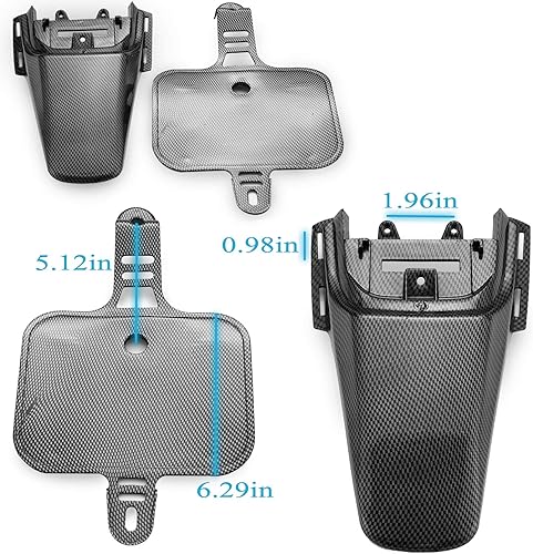 Miniatura 4 de Juego de kit de guardabarros y carenado de plástico, kit de guardabarros de plástico para cuerpo de moto para XR50 CRF50 mini motocross chinas