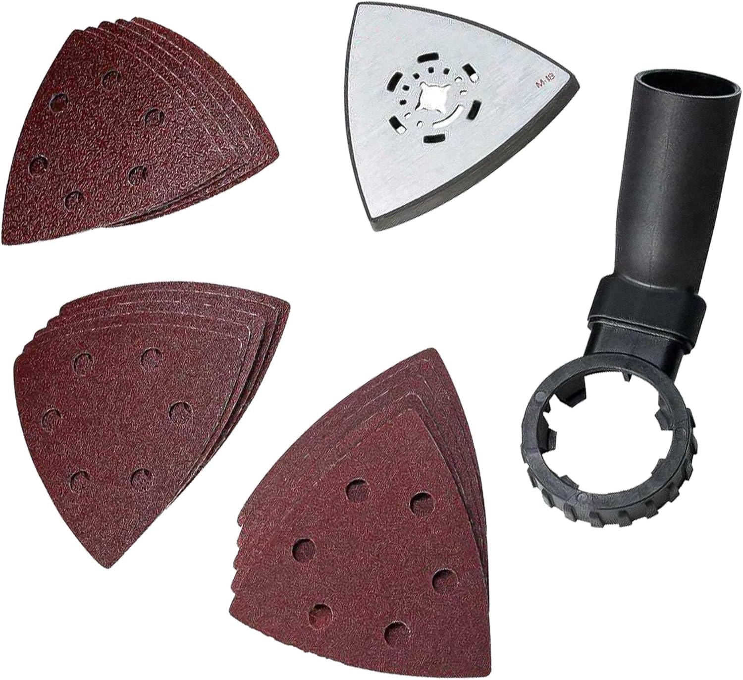 Fortool 49902400 Dust Extractor Kit With Sanding Pads Fits For