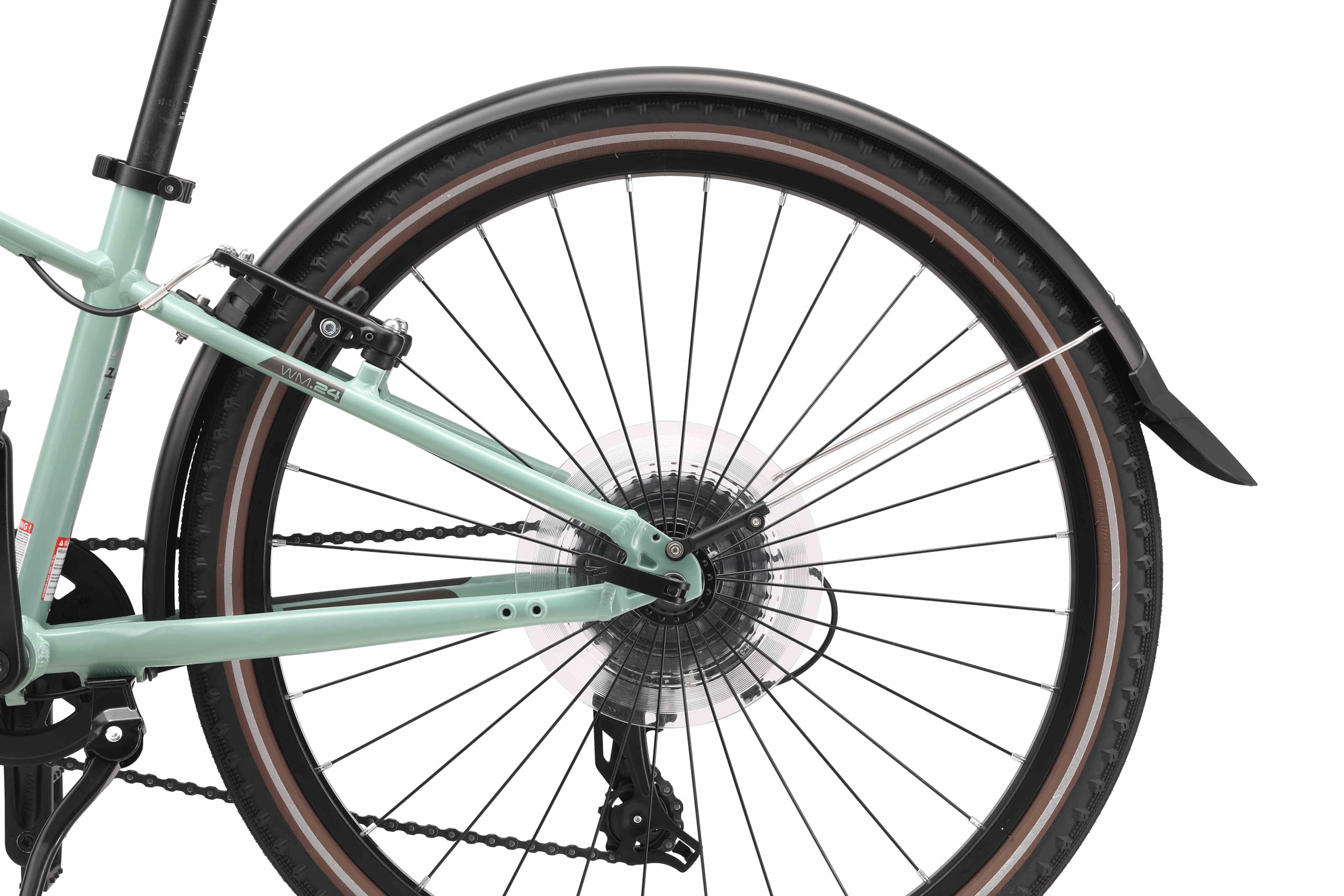 BIKESTAR Garde-Boue Pour Vélo Léger - Protection Efficace Et Facile à Monter