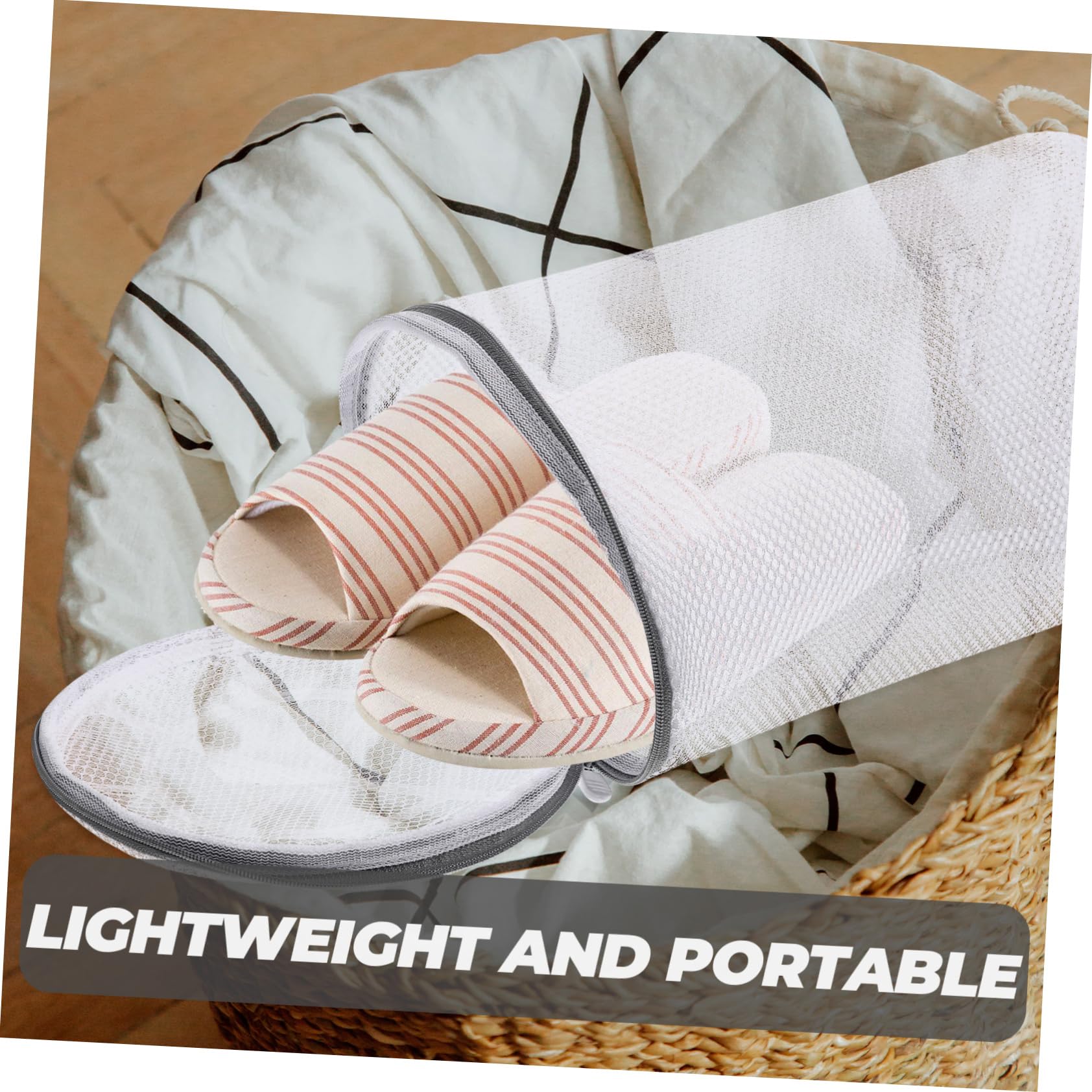 PRETYZOOM 6 Pz borsa per il lavaggio delle scarpe in rete home organizer travel organizer borse organizer da viaggio in rete borse per asciugare le scarpe da ginnastica scarpa