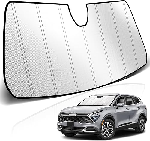 Miniatura 91 de KUST - Parasol para parabrisas para Chevy Equinox 2010–2017, accesorios para ventanas, funda solar plegable, bloquea los rayos UV, mantiene el coche