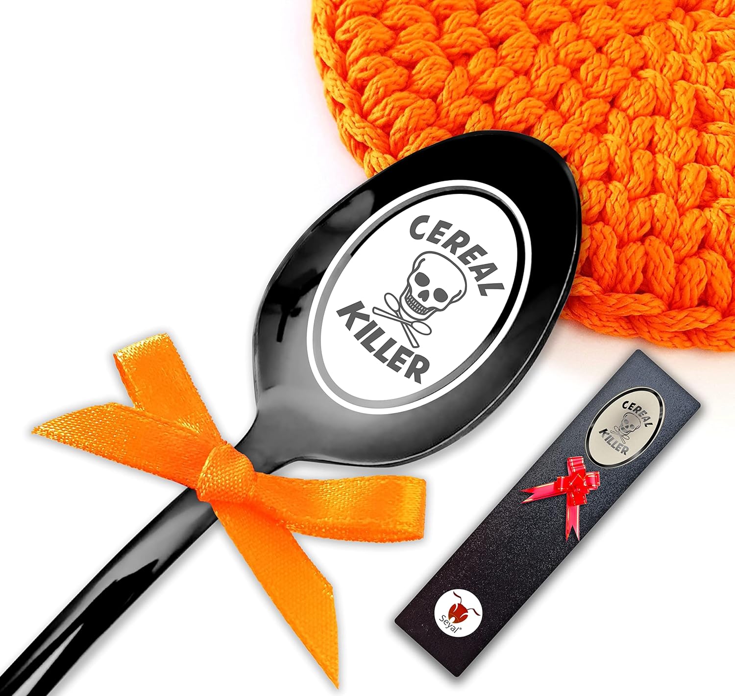 Cereal Killer Spoon - (Black)