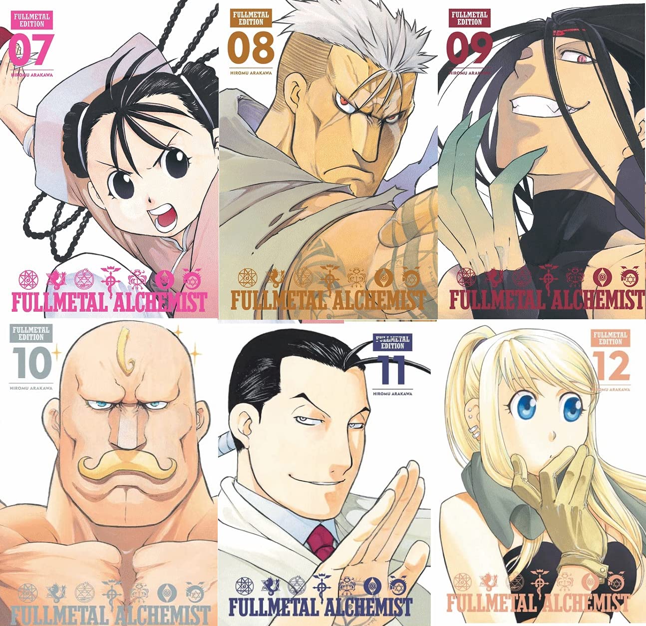 Fullmetal Alchemist Fullmetal Deluxe Collector S Edition By Arakawa Hiromu Vol 7 17 Collection 11 Book Set Arakawa Hiromu Amazon Com Books