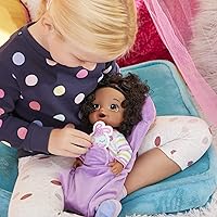 Vista 3 de Baby Alive Muñeca Bebé Pijamada de Conejito, Muñecas de 12 Pulgadas con Temática de Hora de Dormir, Saco de Dormir y Accesorios de Muñeca