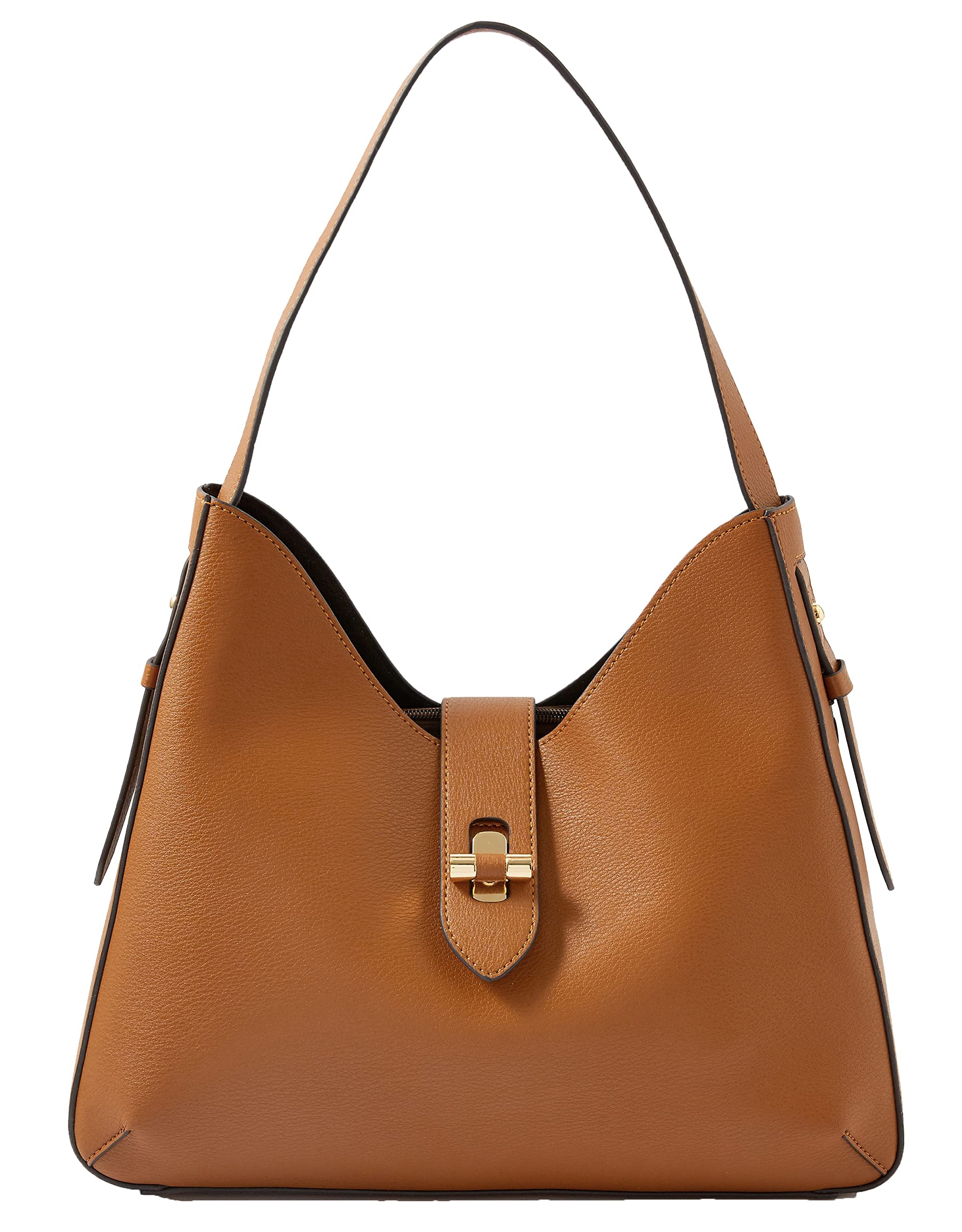 Accessorize London womens Tan Talia Large Twistlock bag (B09NNCGZNR) Amazon Price History, Amazon Price Tracker